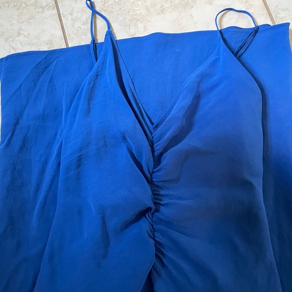 NWT Zara Ruched Slip Dress - Picture 4 of 5